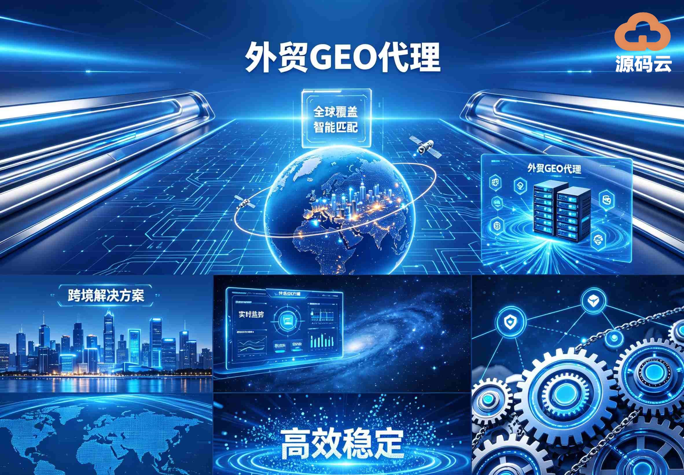 选外贸GEO代理源头 源码云科技合规可控 风险可规避