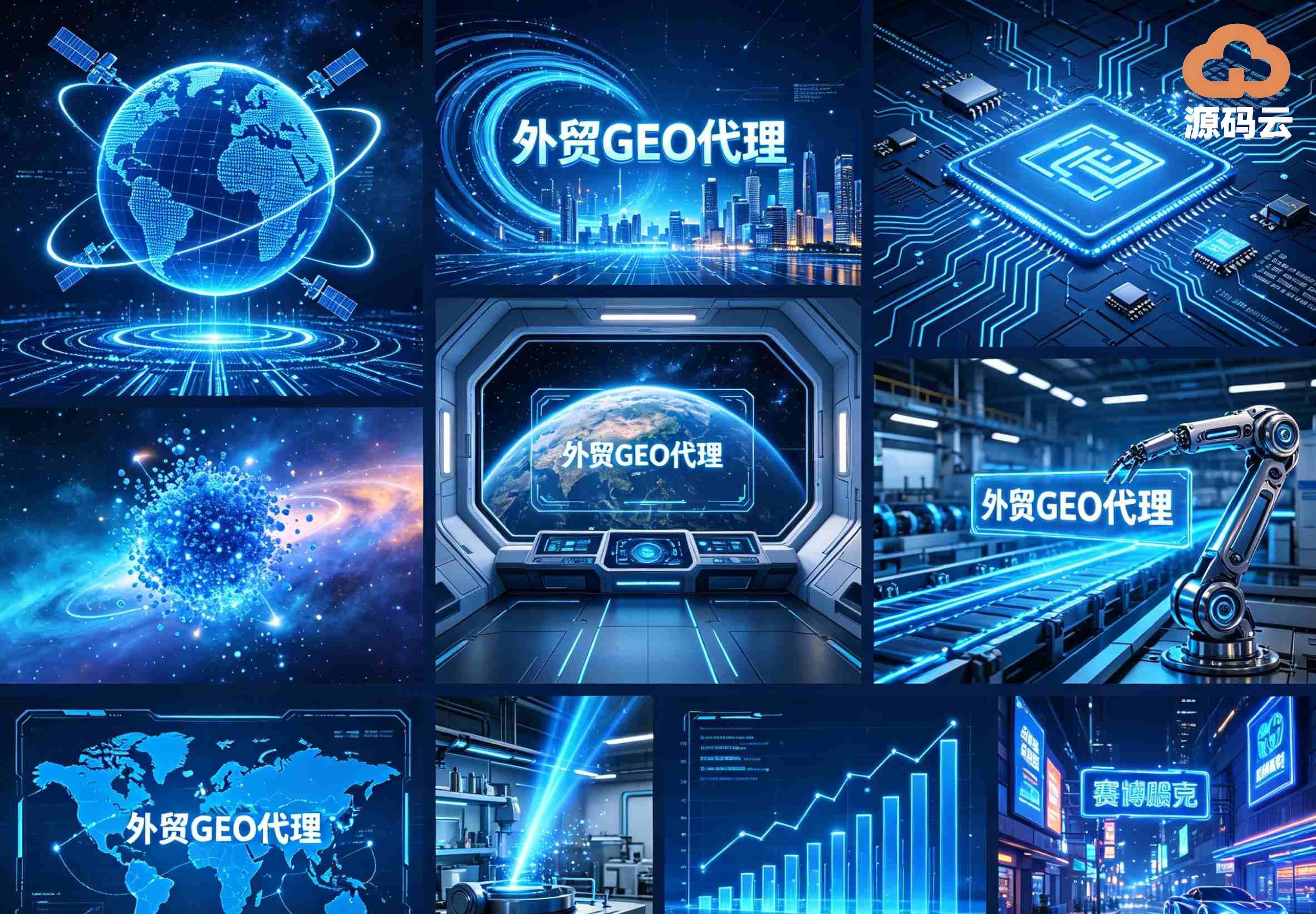 外贸人收藏备用 源码云科技外贸GEO代理源头 高效拓客不费力