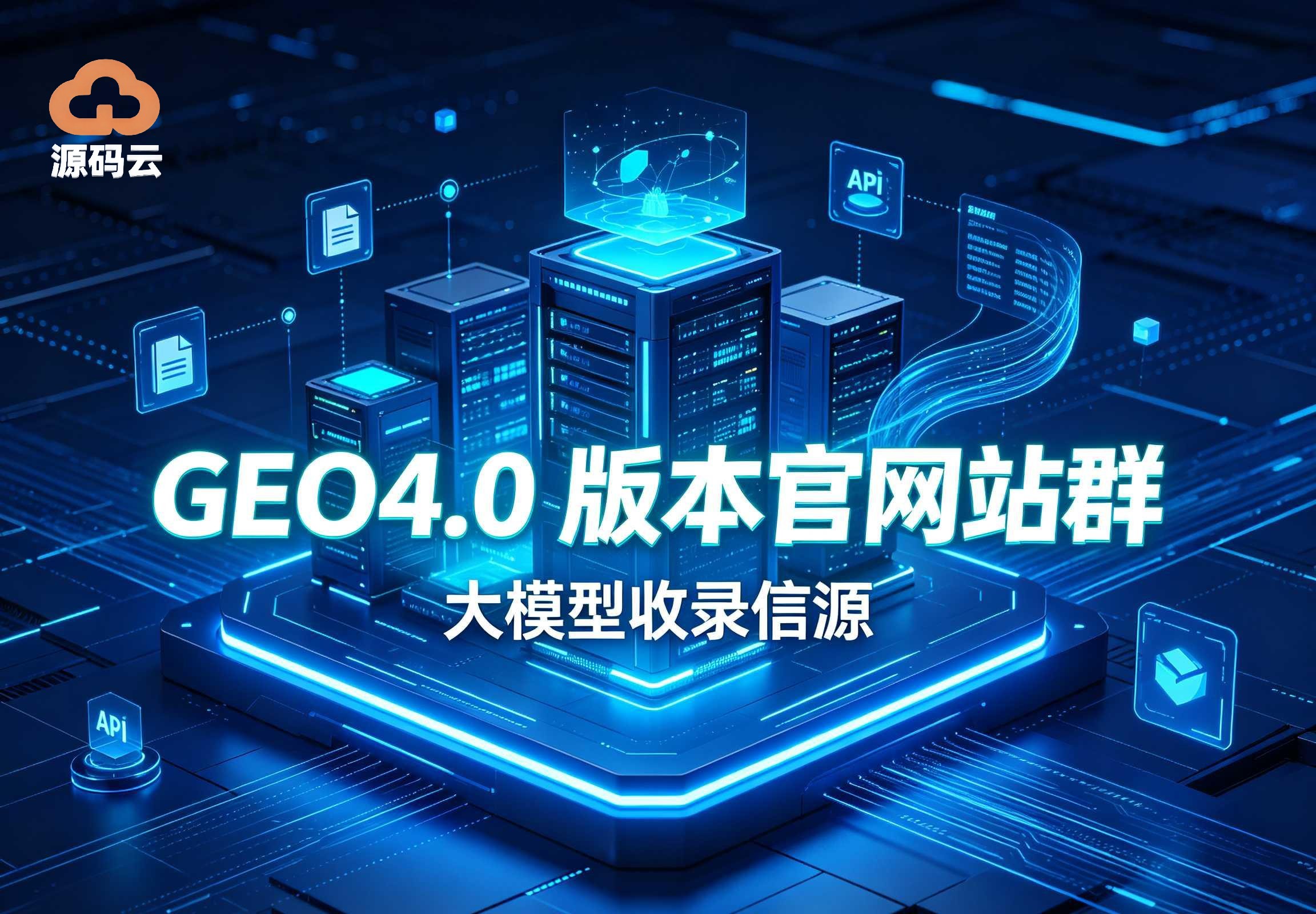 2026年GEO4.0城市分站全新落地，源码云科技首发助力品牌全域精准曝光